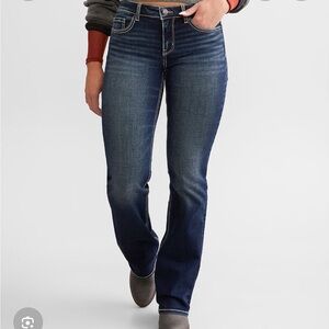 BKE Denim Mid-Rise Bootcut Jeans